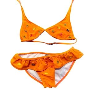 Polo by Ralph Lauren Vibrant Orange Kids Bikini